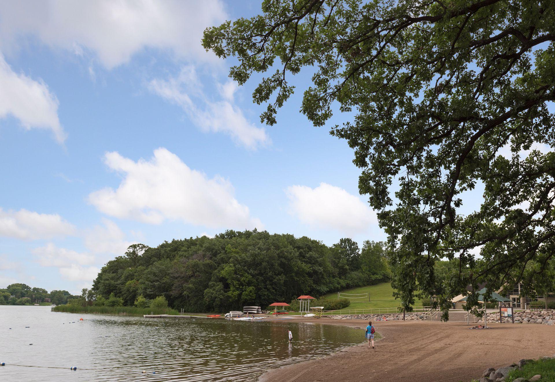 Fish lake park beach