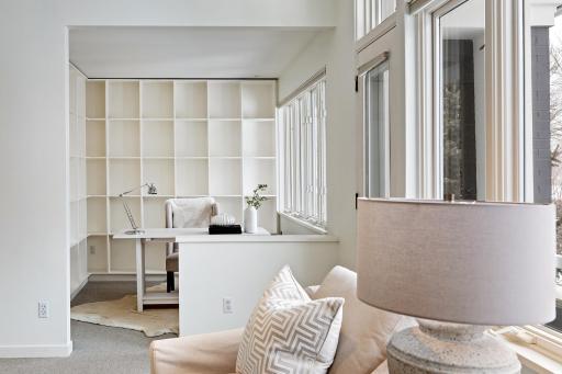 Office area in Primary suite