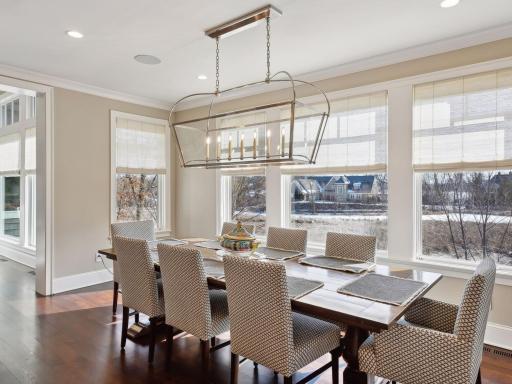 Enjoy dining with panoramic views