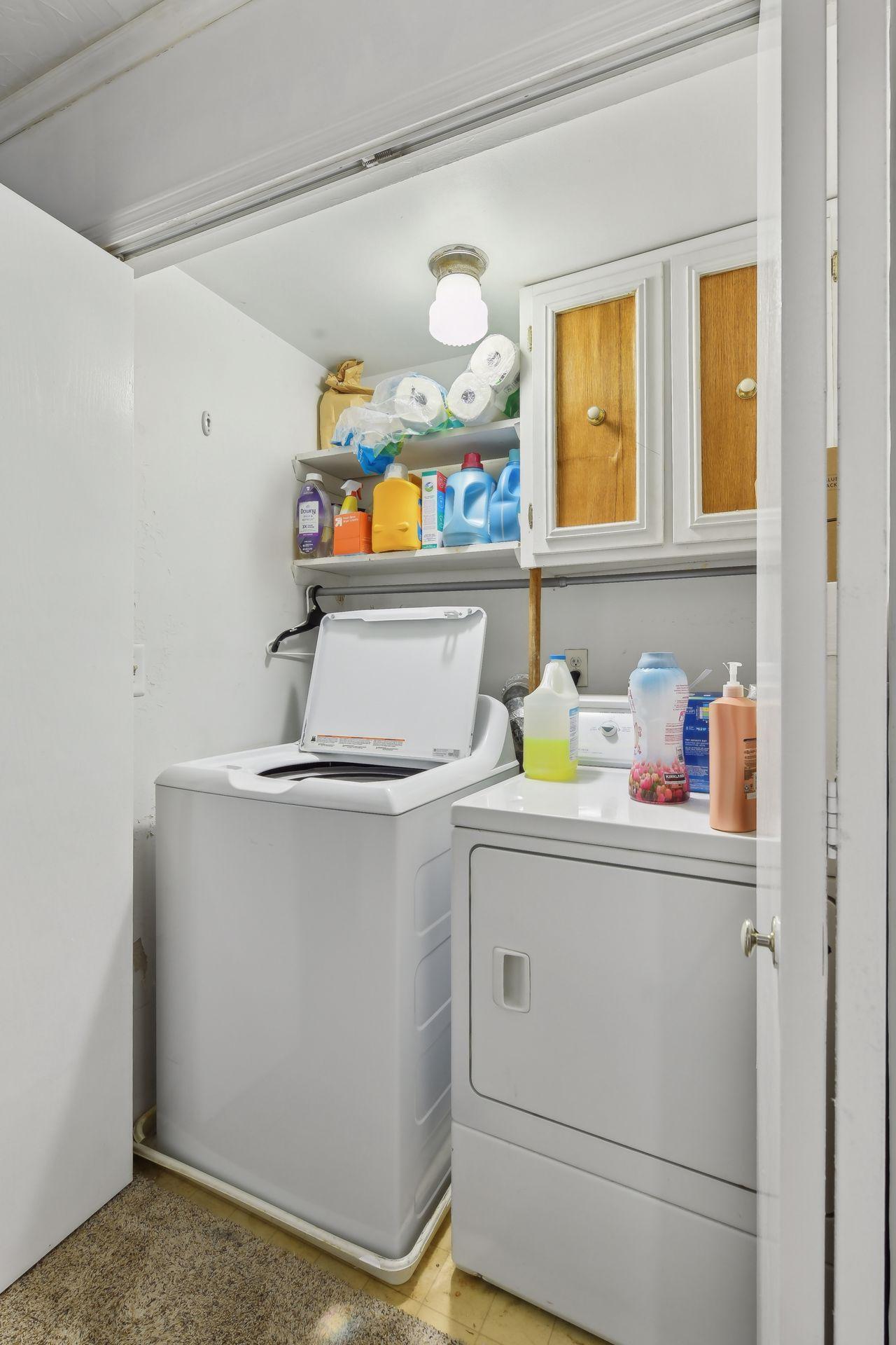Laundry in unit