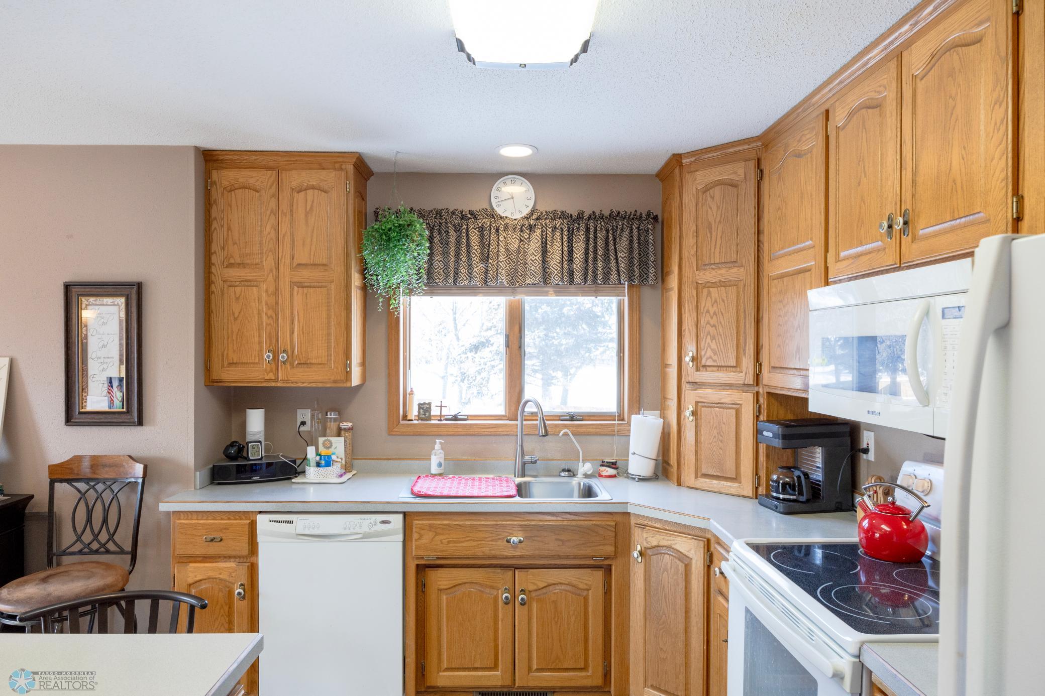 Sunlit Kitchen Window