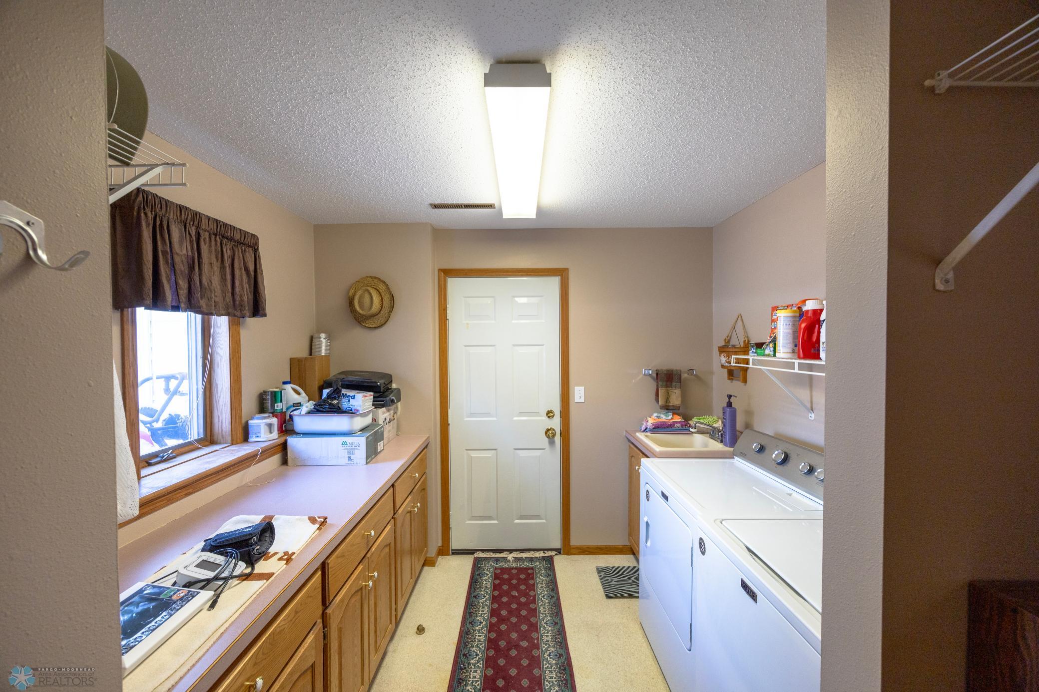 Laundry Room w/Door to Garage