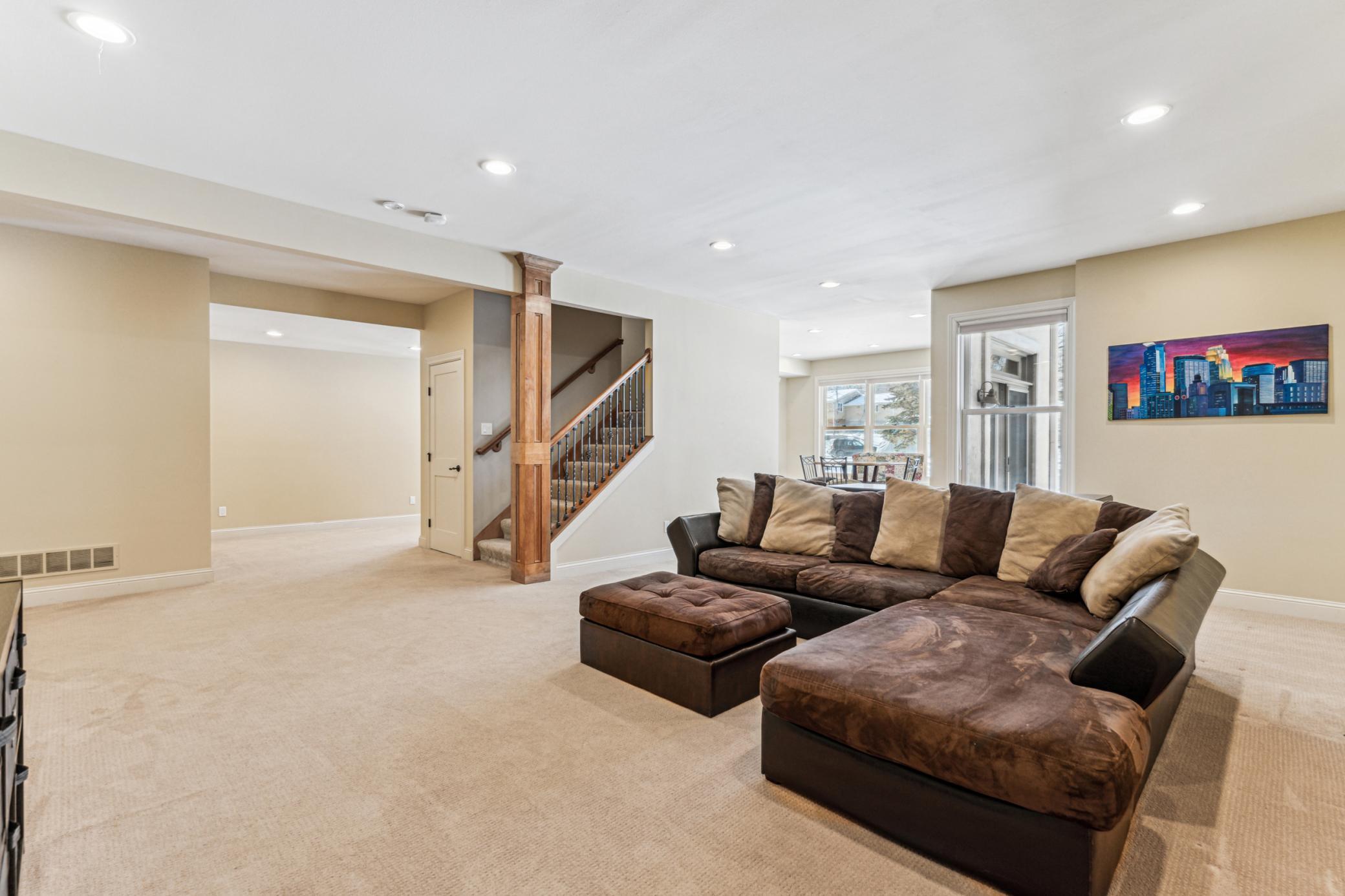 Lower level Family room