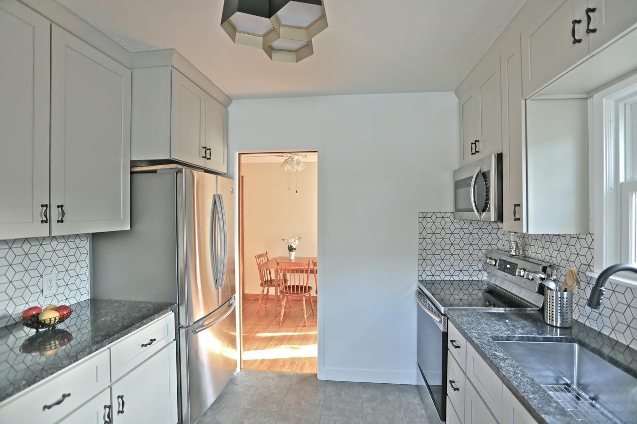 Kitchen facing the dining room