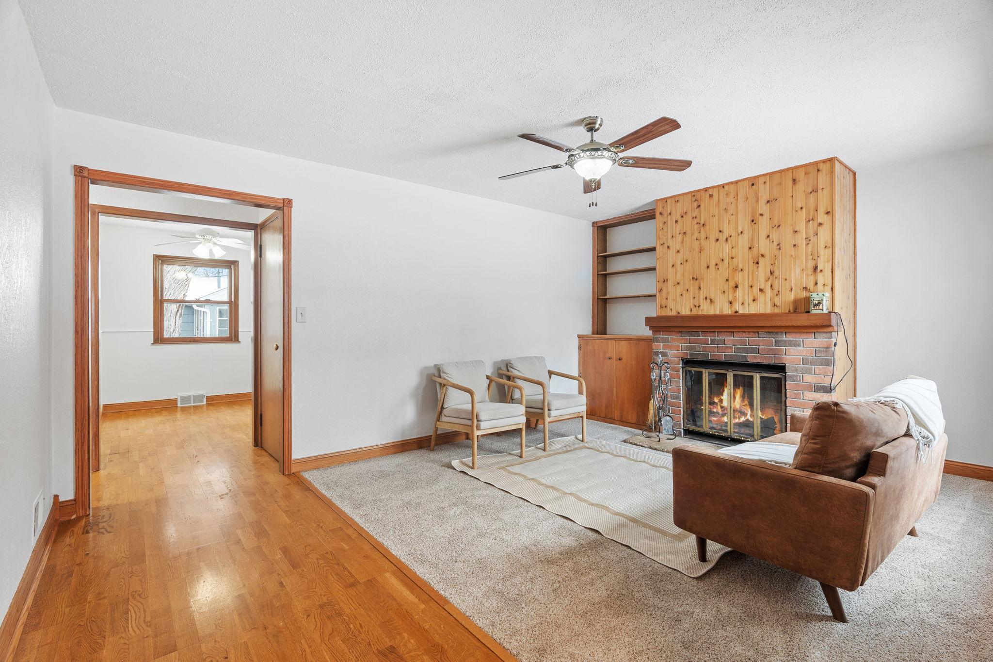 Fresh paint throughout.