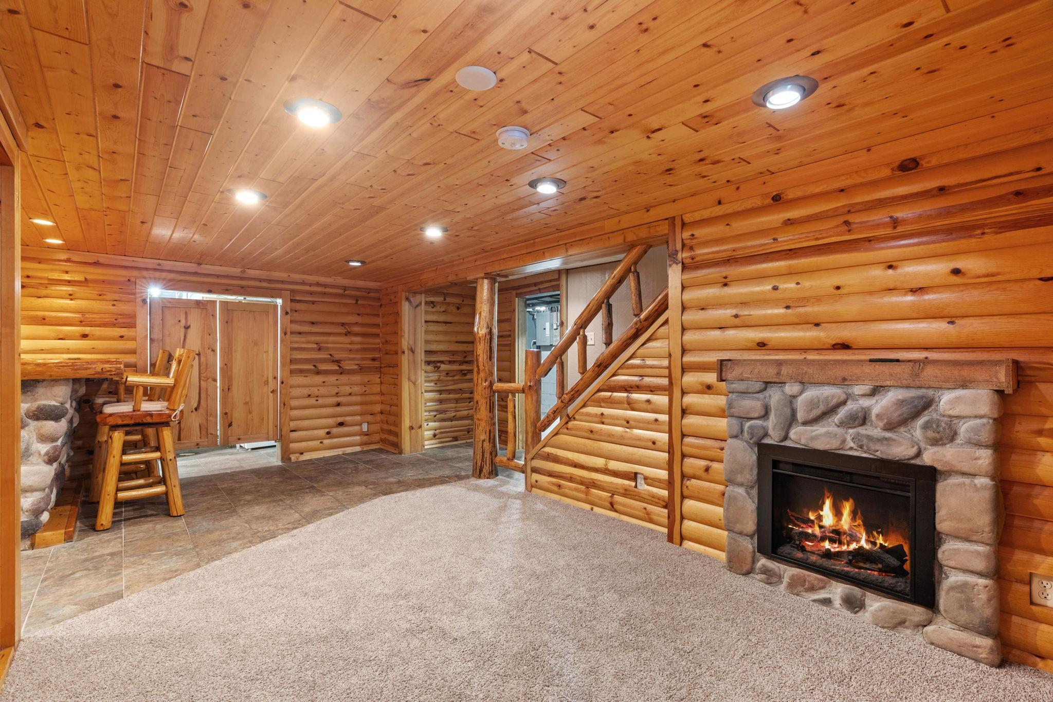 New carpet in lower level.