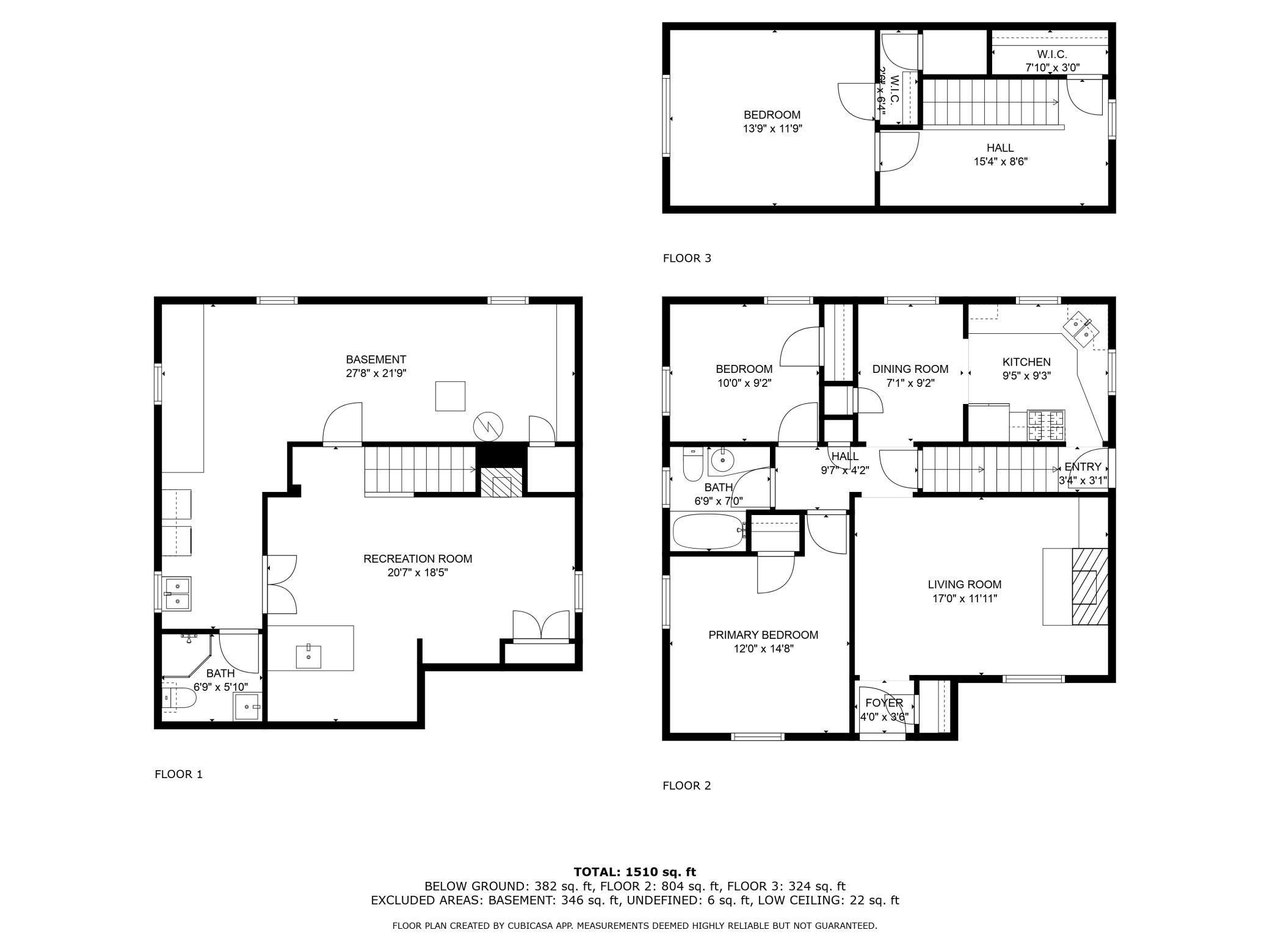 All floors floorplan.