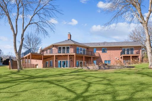 Just an amazing piece of property to look back over your shoulder at while enjoying the lake.