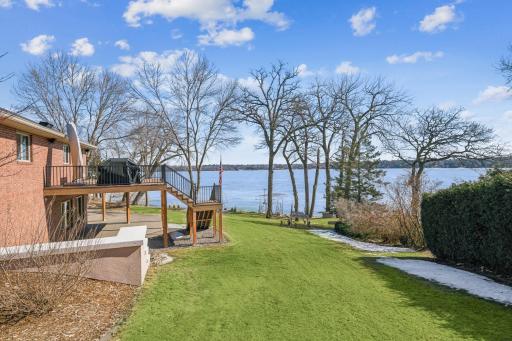 Well landscaped and maintained yard creating a park like setting all for you and your family to enjoy.
