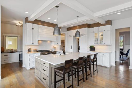 Space and storage abound in your Chef's kitchen.