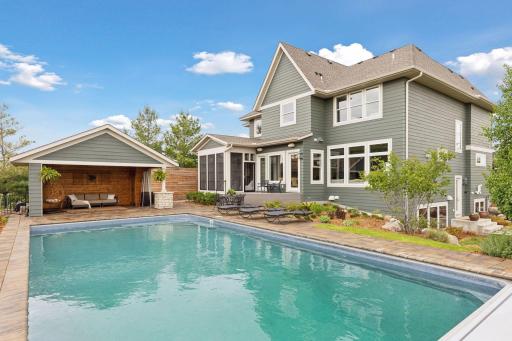 Hang out in the sun poolside or hide from it in the cabana.