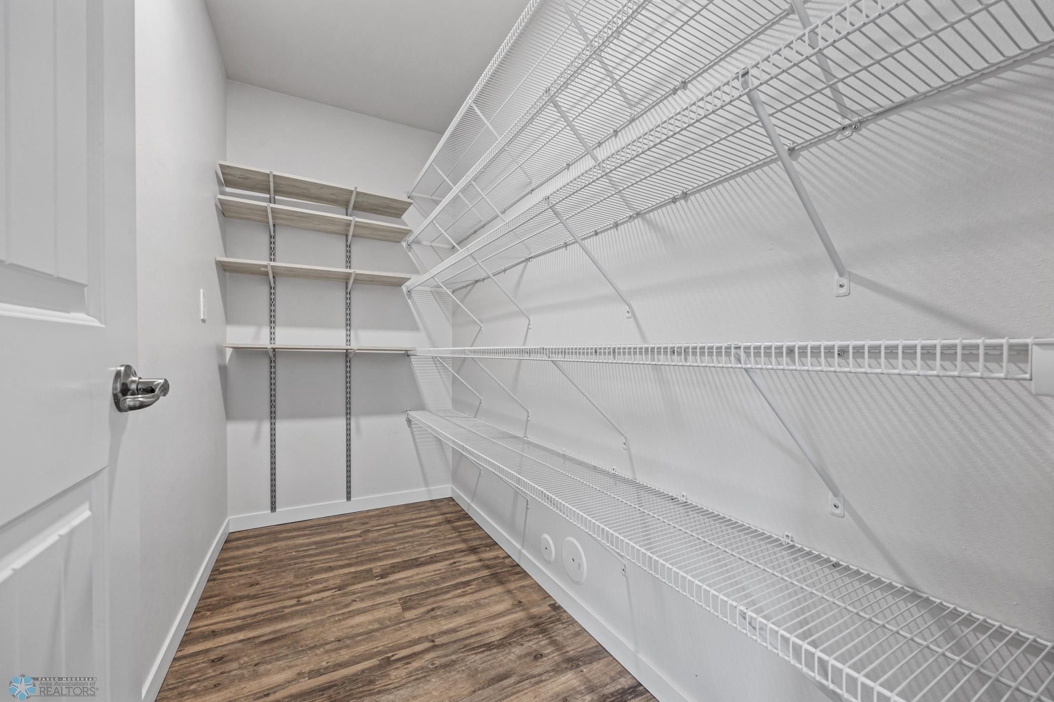 Large, dedicated storage room