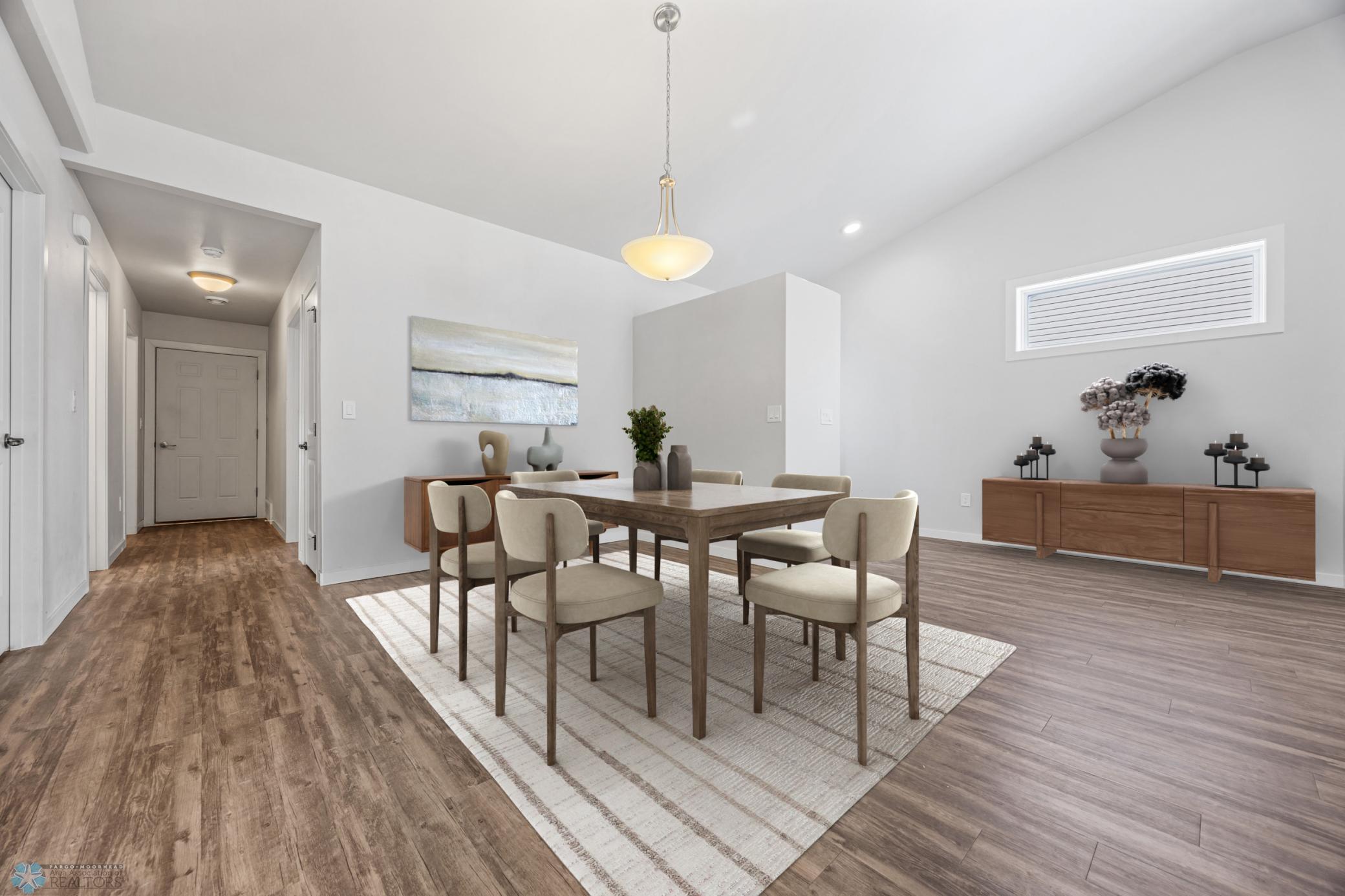 VIRTUALLY STAGED: Dining Room