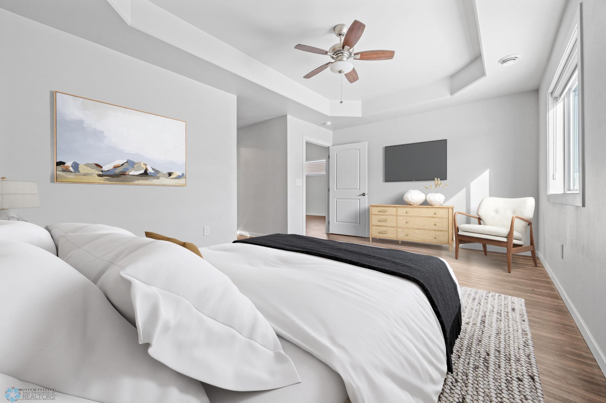 VIRTUALLY STAGED: Primary Bedroom Suite