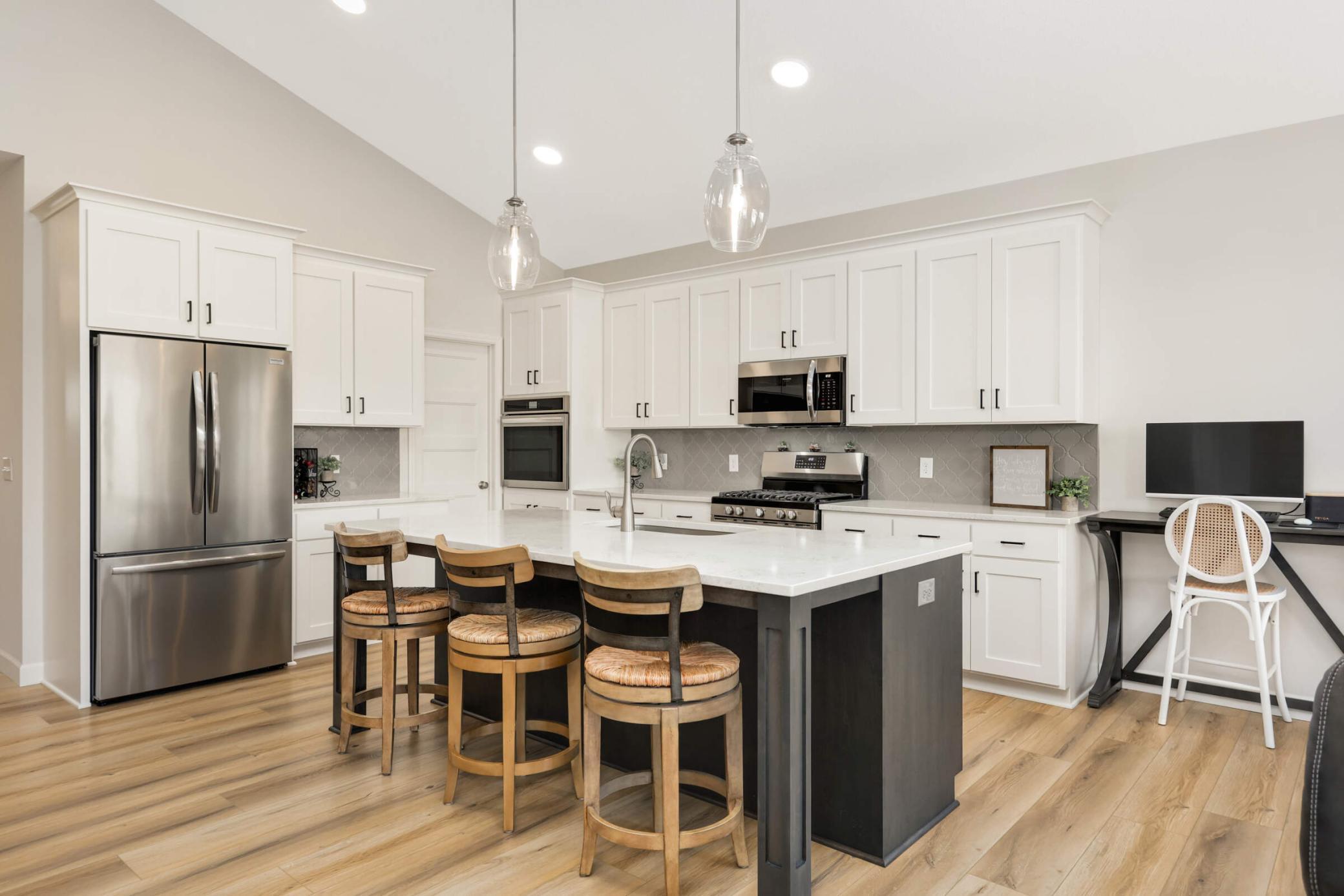 Beautiful cabinetry, offering plenty of storage