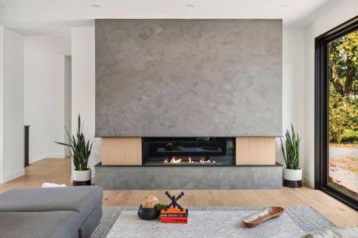 Heat and Glo Primo Fireplace, double glass is kid friendly