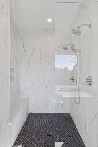 Primary Suite Double Shower