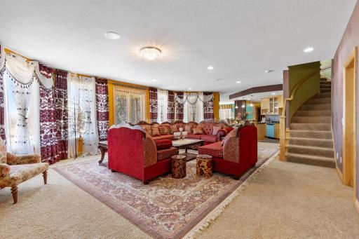 Ultimate entertainerâs walkout lower level with wet bar, wine cellar, and a massive patio built for gatherings.