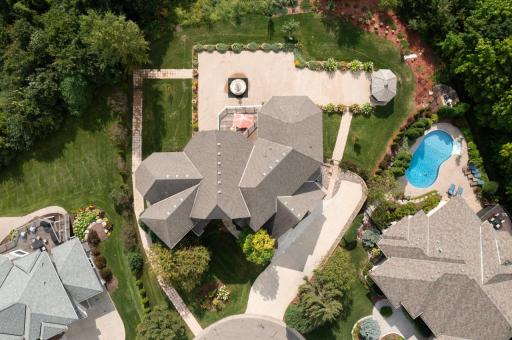 Quiet 1.13-acre cul-de-sac lot offers ultimate privacy and serenity.