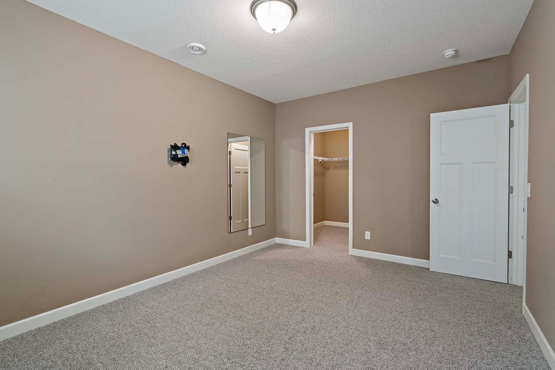 Lower level bedroom