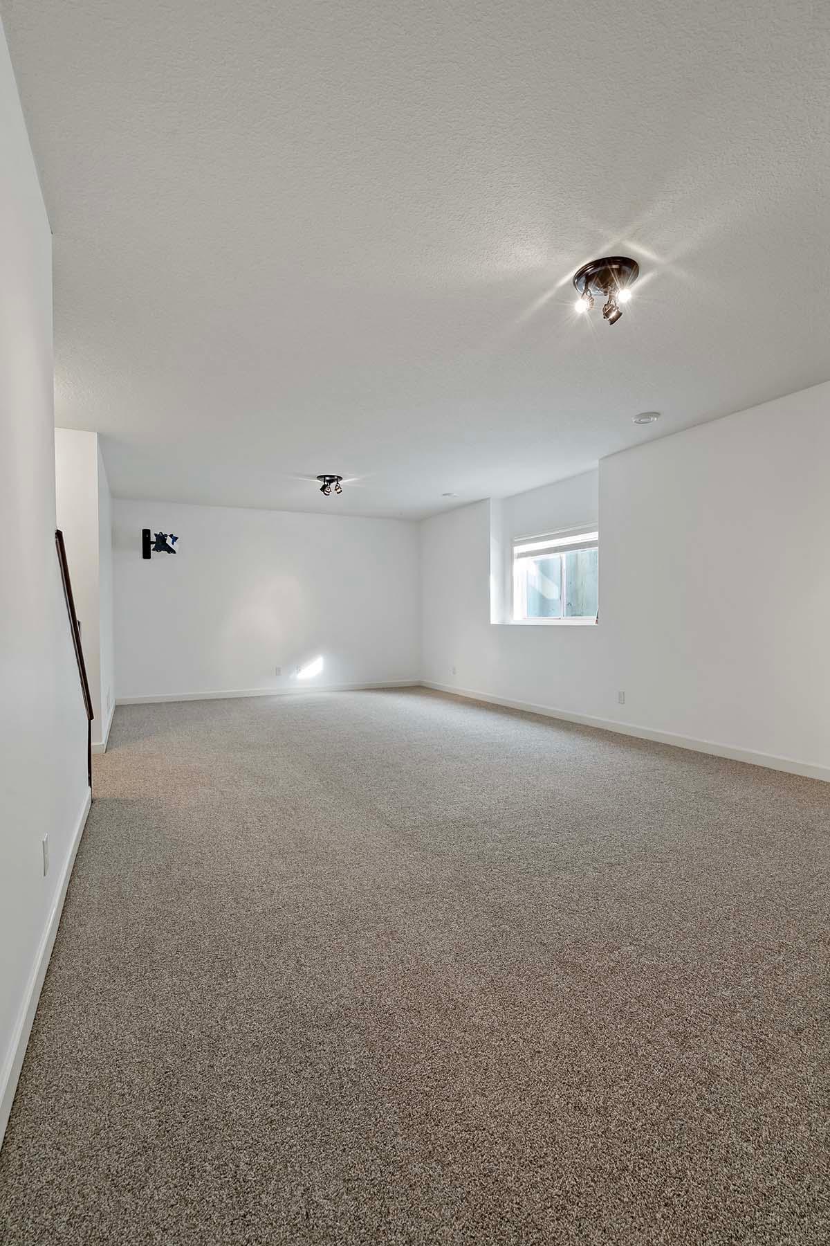 Large, comfortable lower level