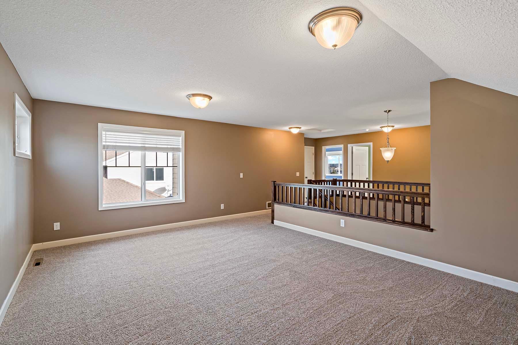 Bonus space/loft area. Upper level
