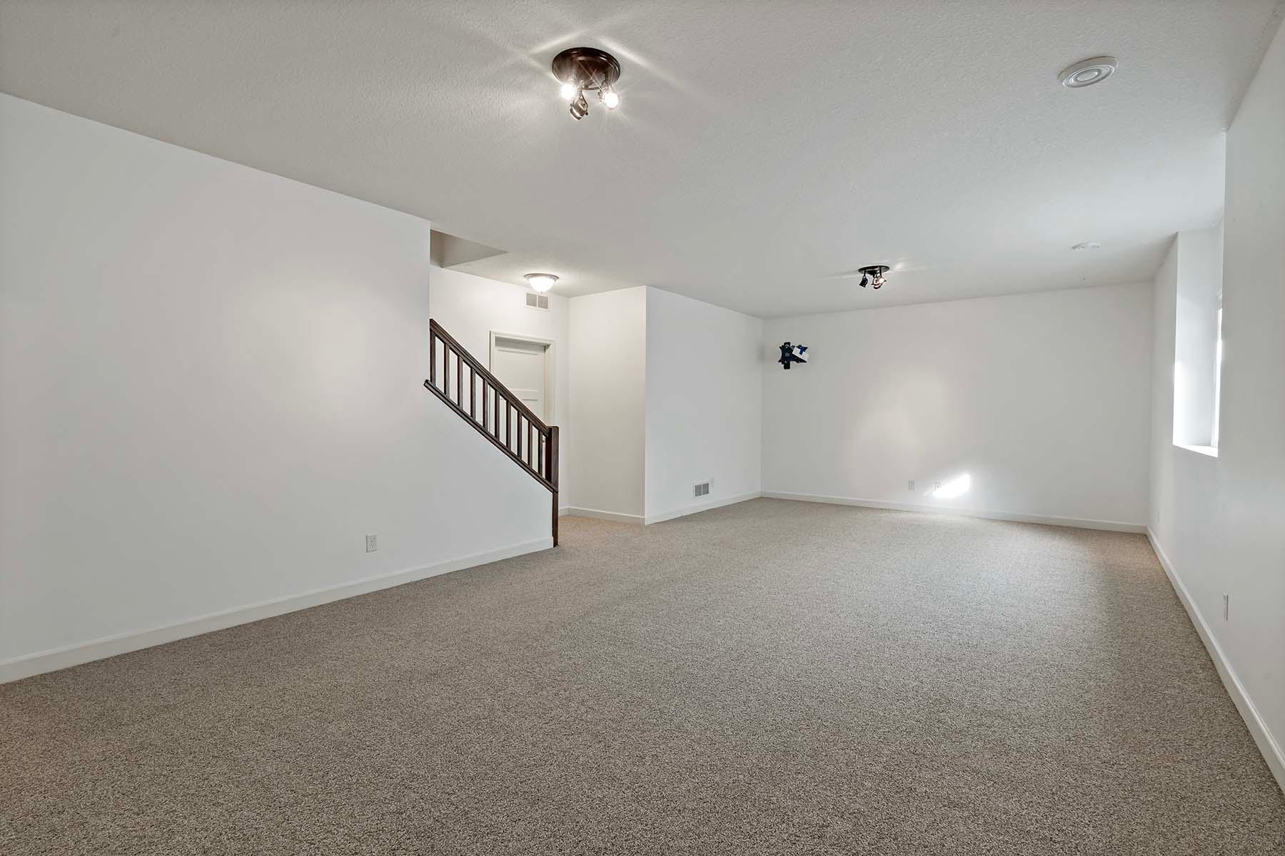 Lower level family room