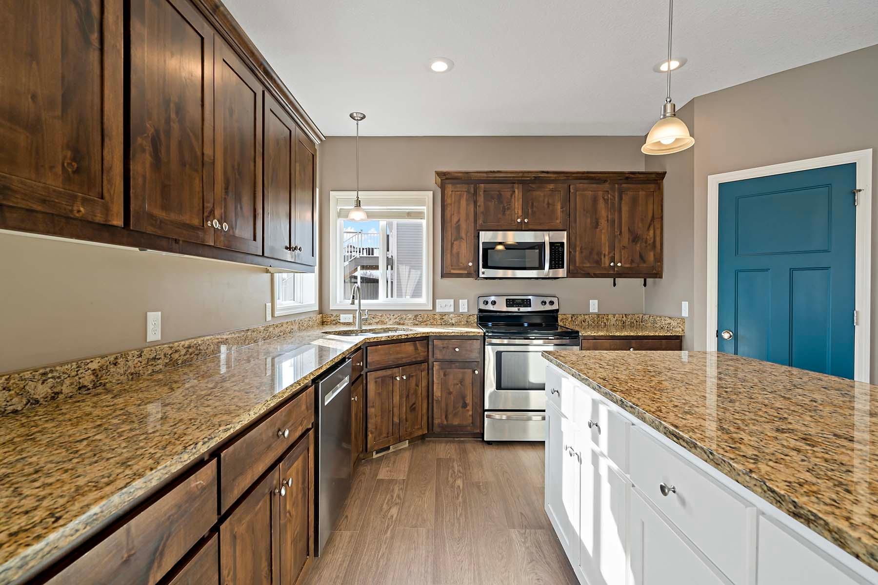 Well appointed kitchen with tons of counter and cupboard space