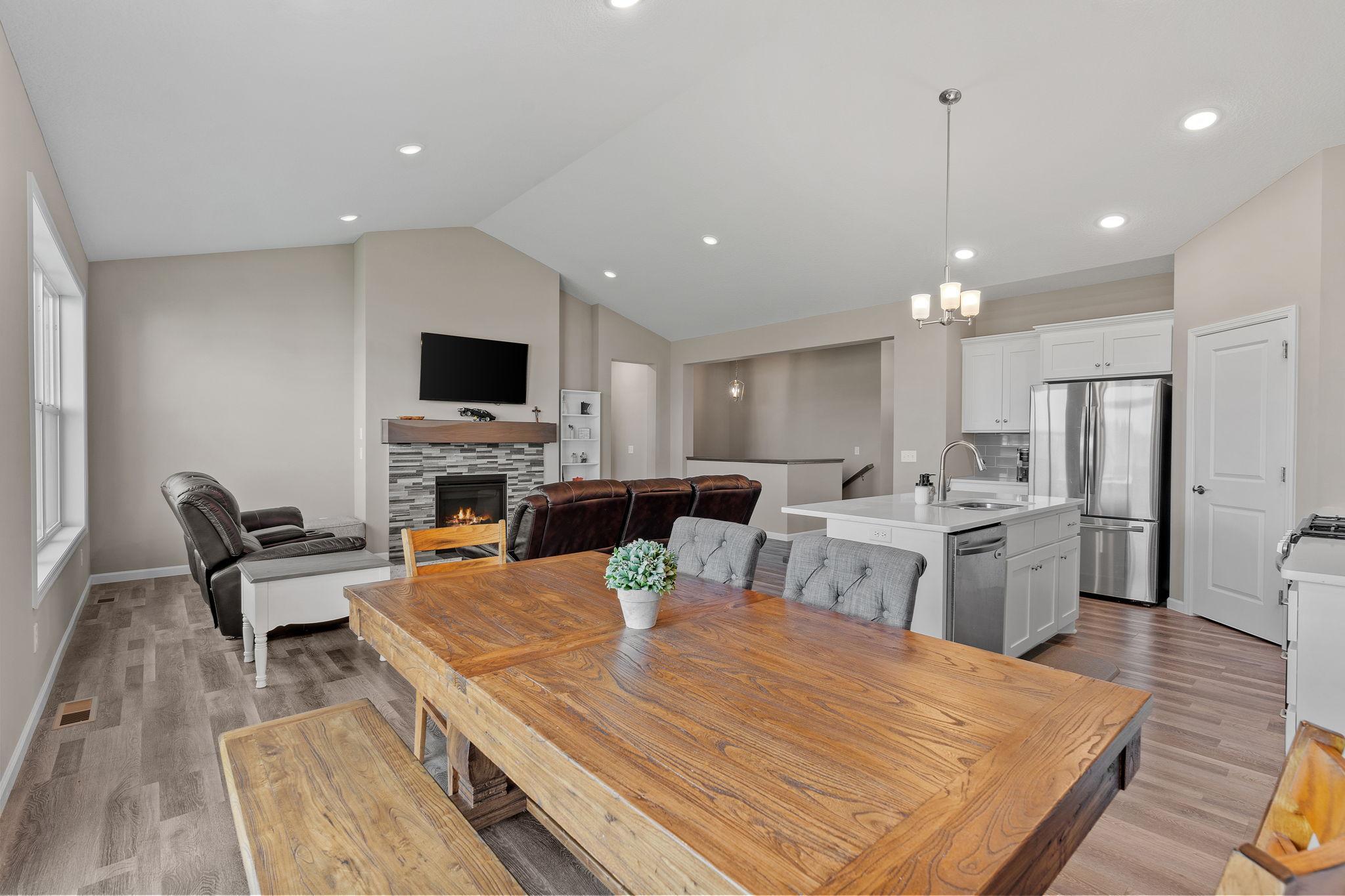 Main Floor Open floor plan
