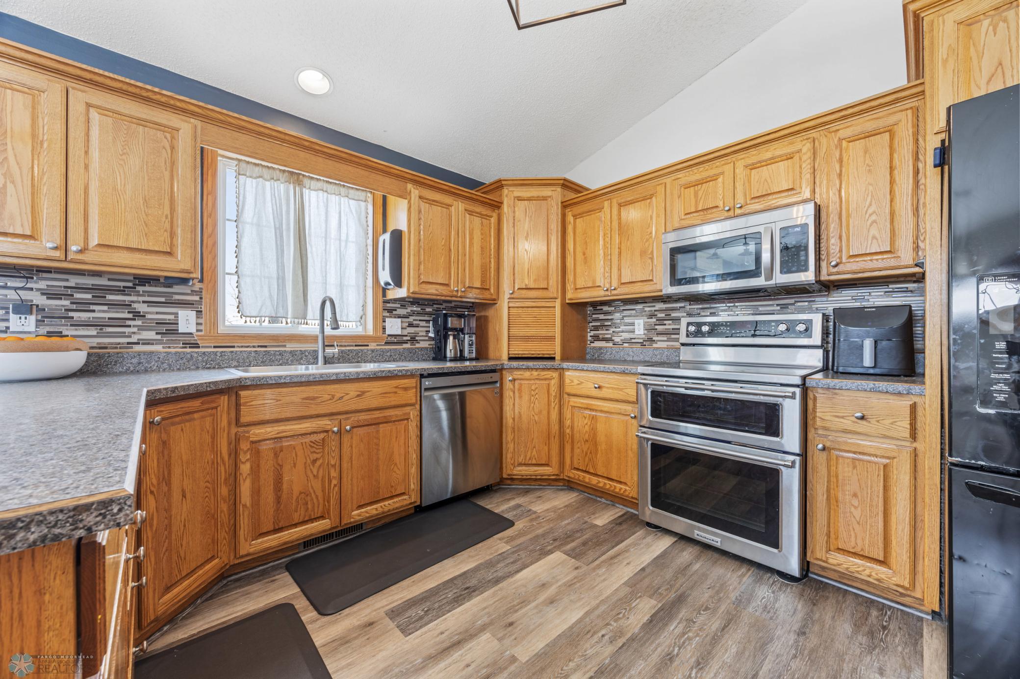 Newer stove and microwave