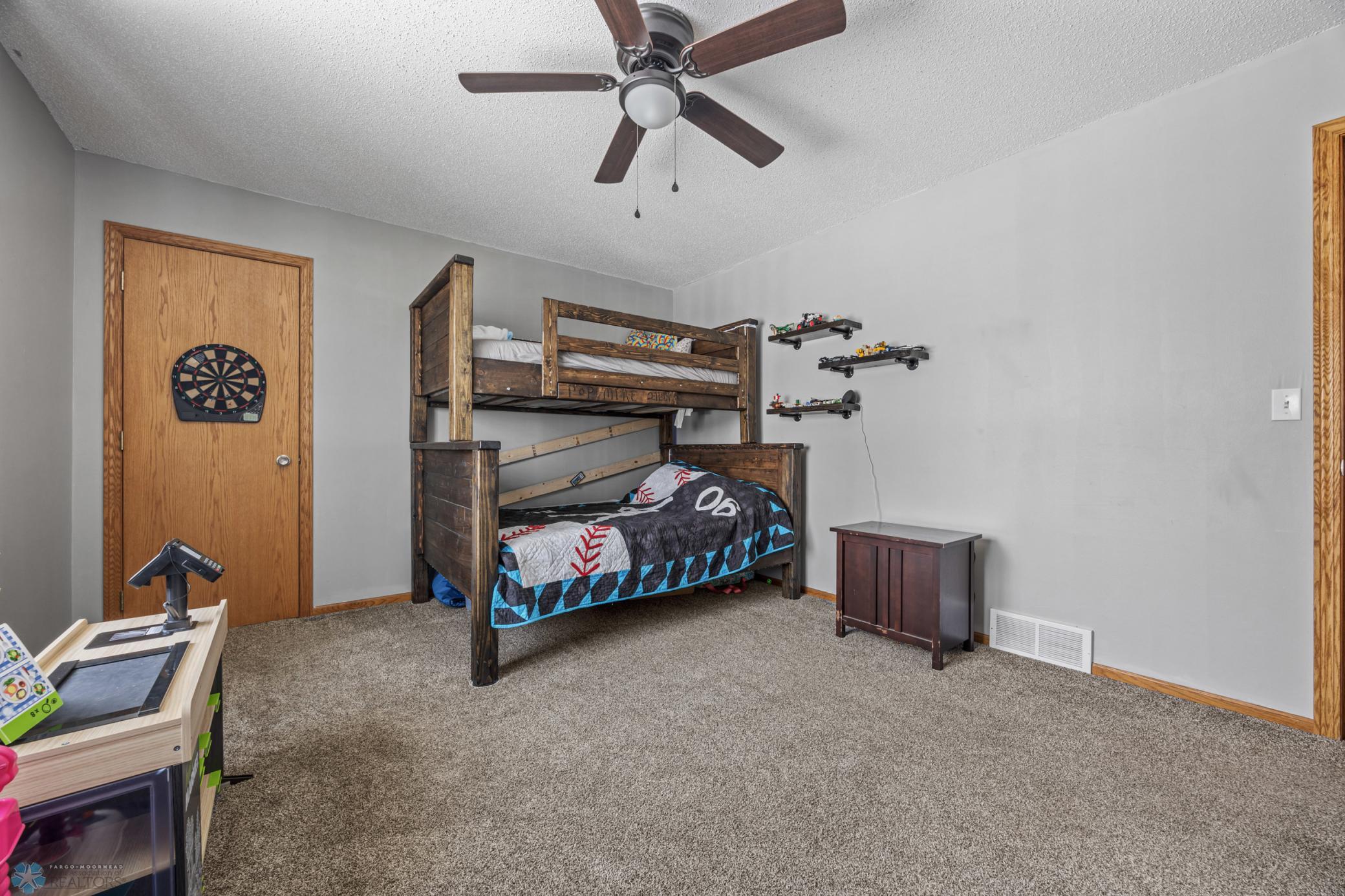 Bedroom #1 with walk-in closet