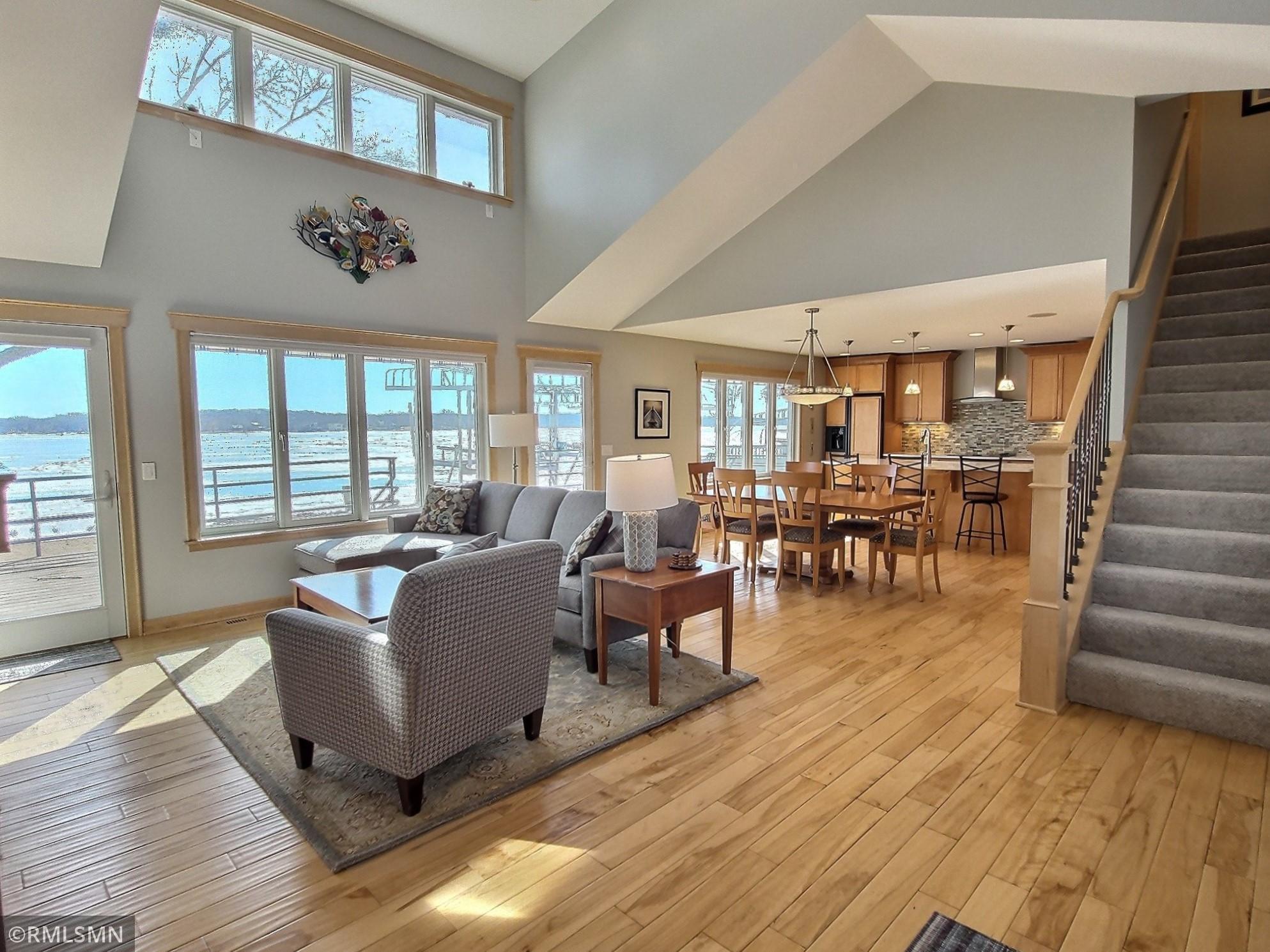 In 2008 the owners started fresh and redid everything from the ground up and this beautiful lake home was created. Now they are moving on and new owners can enjoy this Sugar Lake beauty.