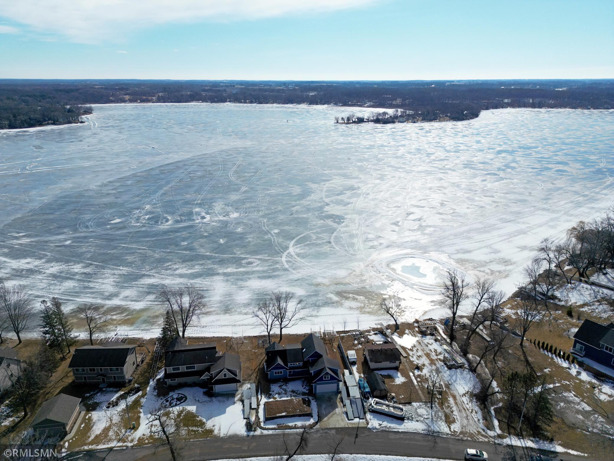 Check out this expansive view of the lake you will have at you new lake place.