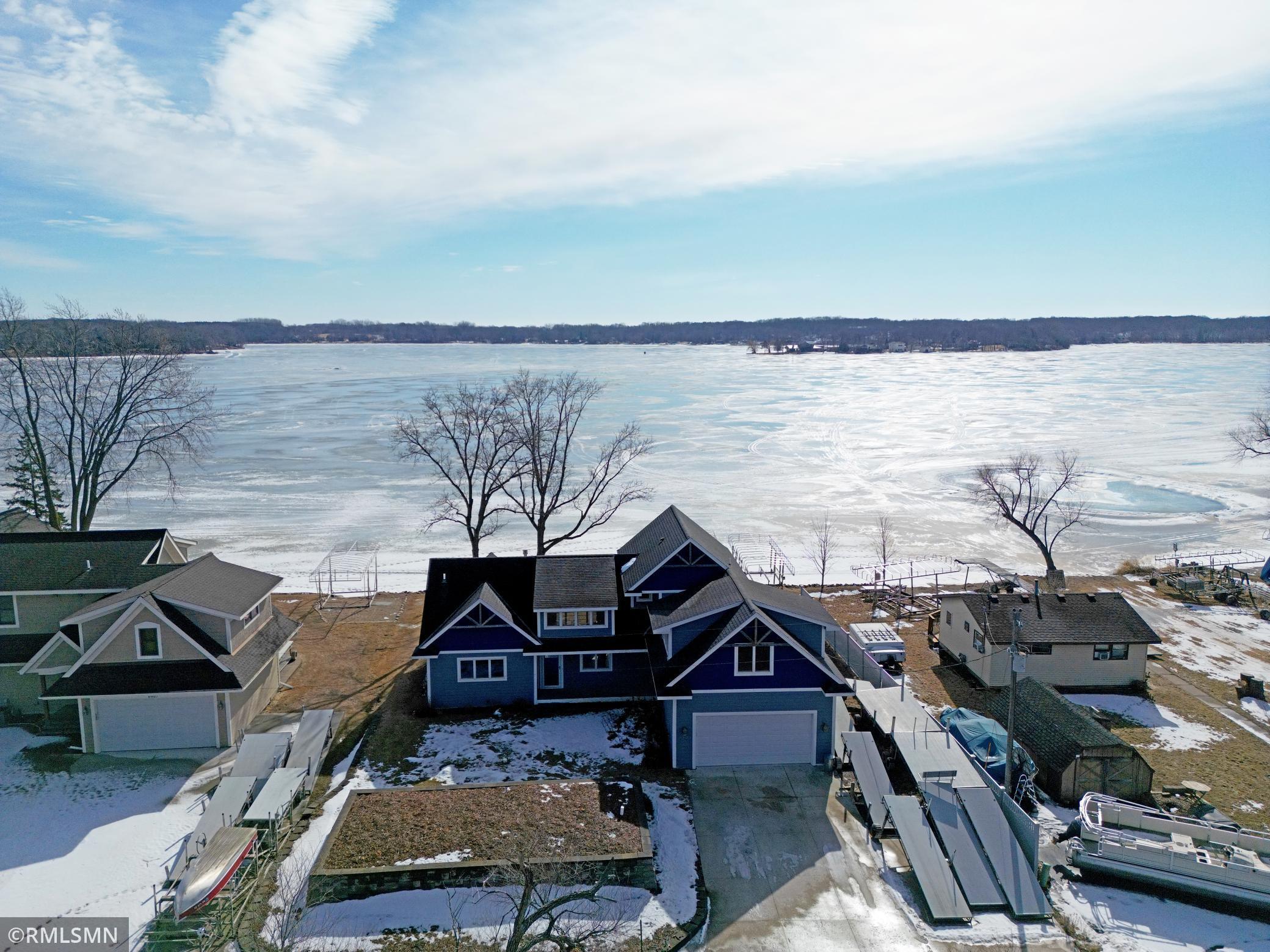 Summer will be here before you know it so get your lake home purchase done before the ice is gone.