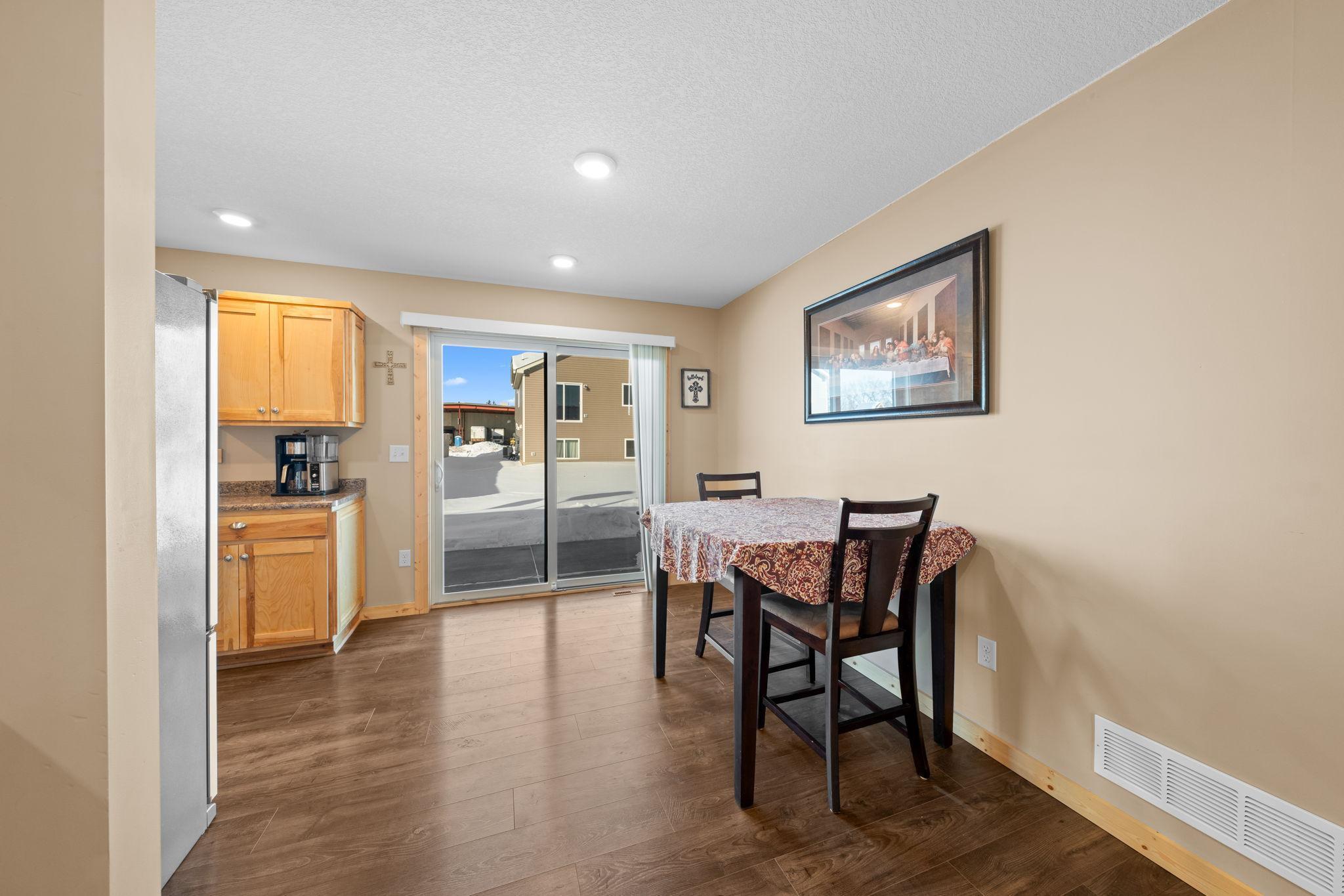 Dining Room right next to outdoor living