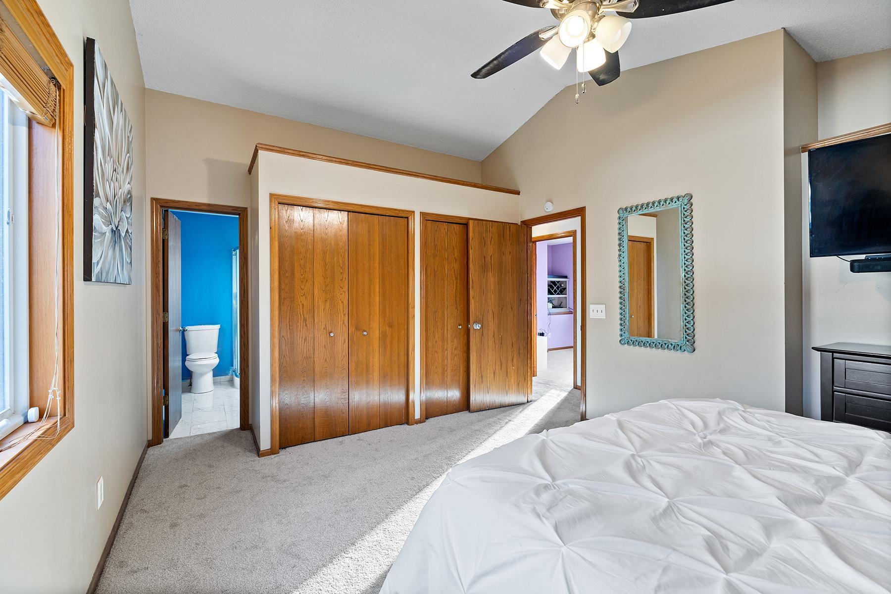 Double primary suite closets