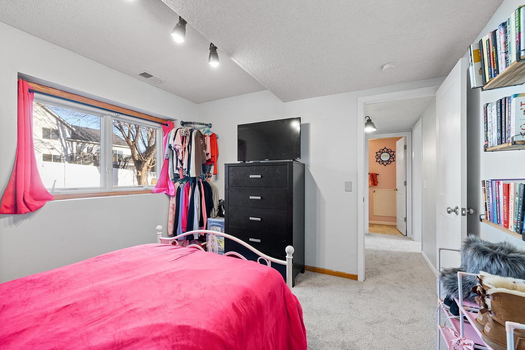 Fourth bedroom in lower level