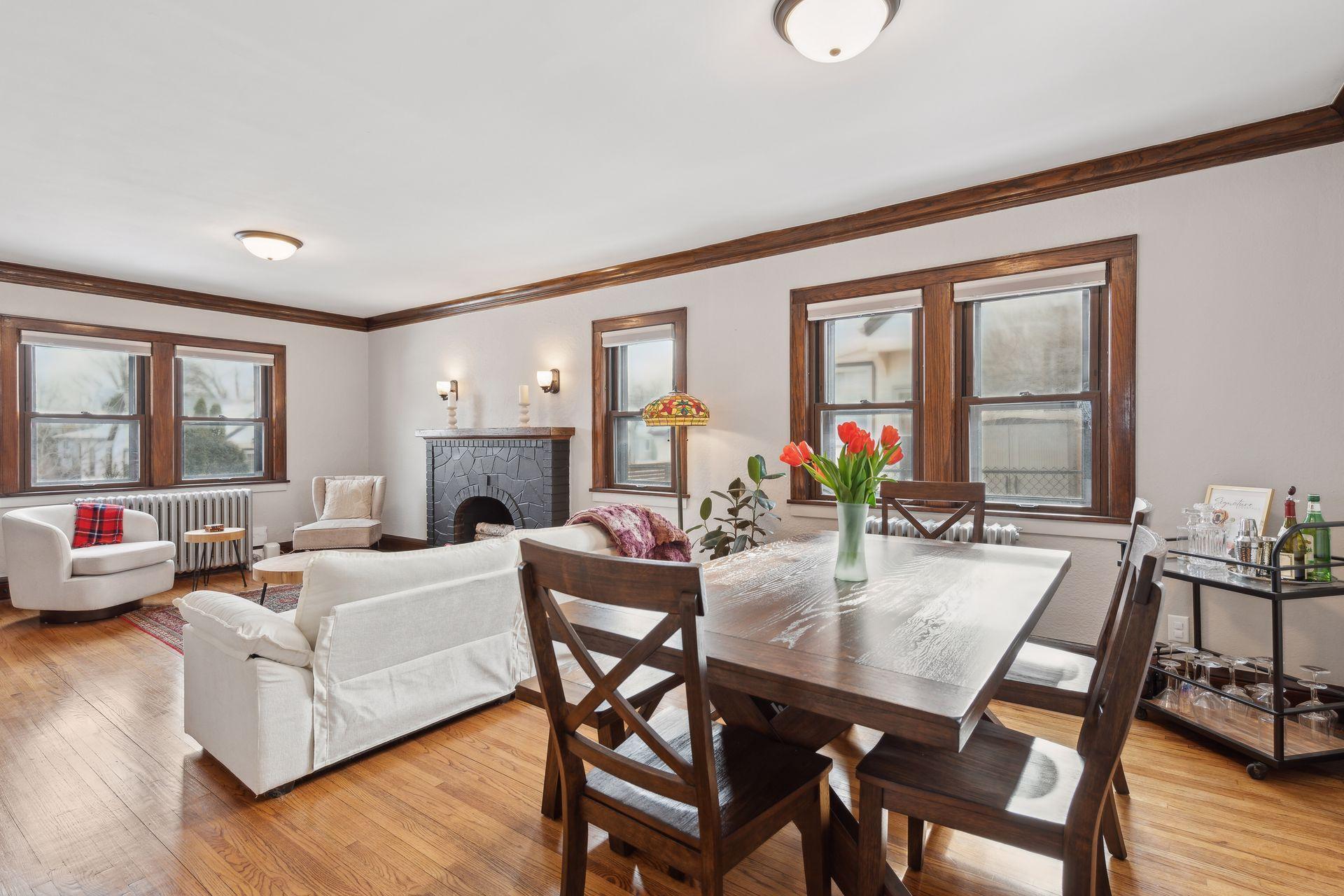 Gorgeous hardwood floors