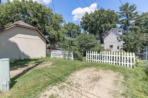 No garage but spacious off-street parking in back