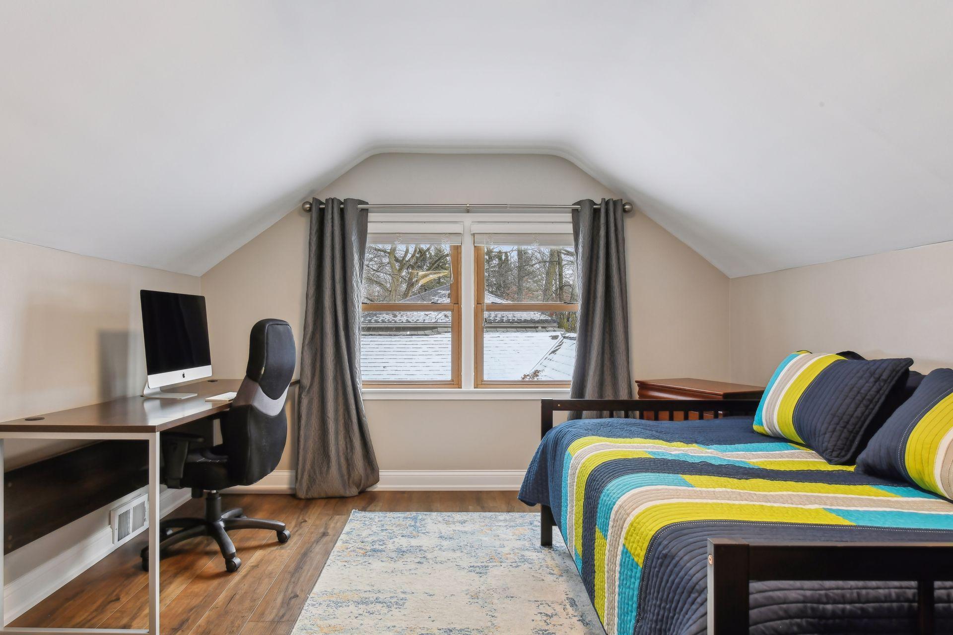 Second bedroom on upper level.