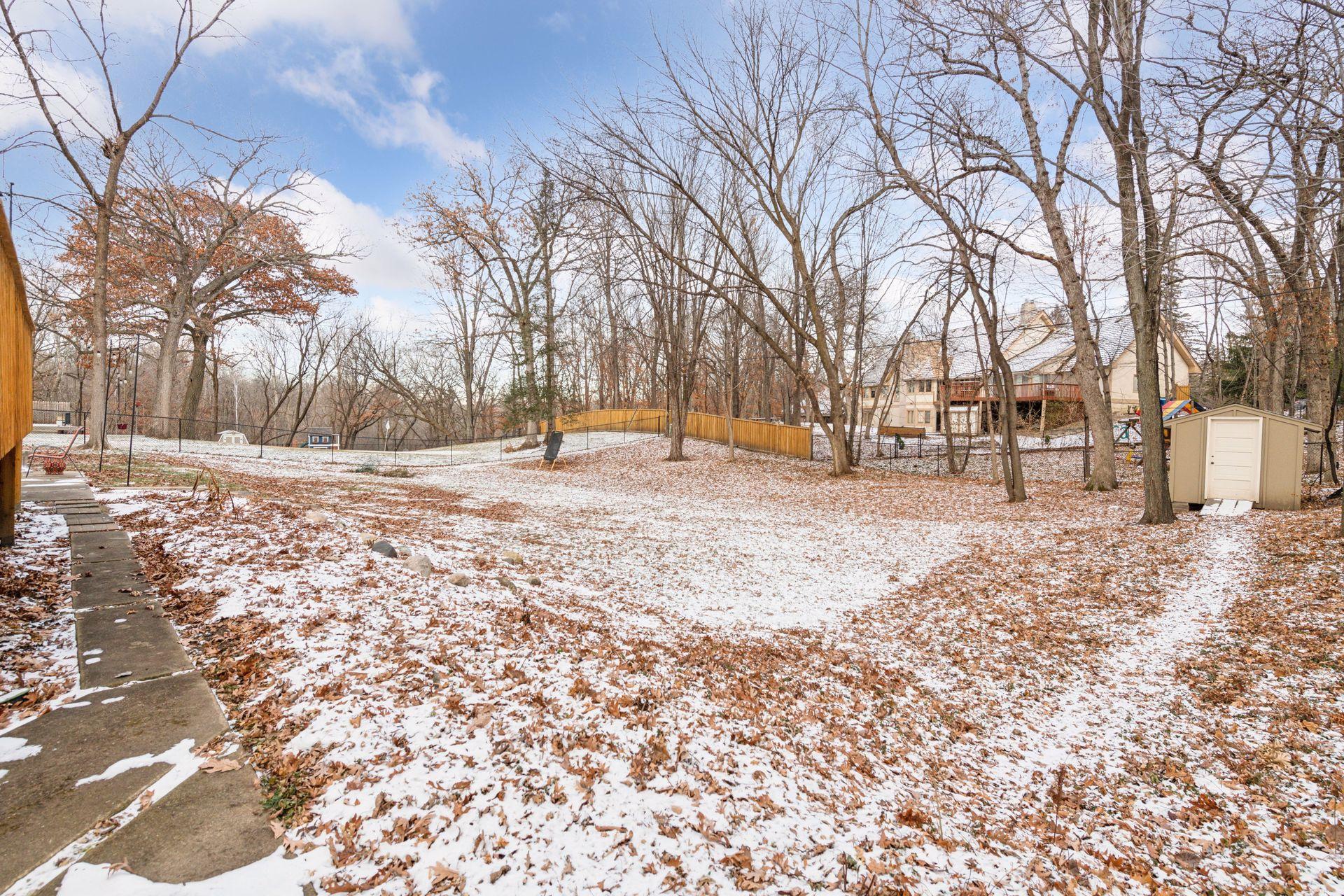 Picturesque 0.55 acre lot.