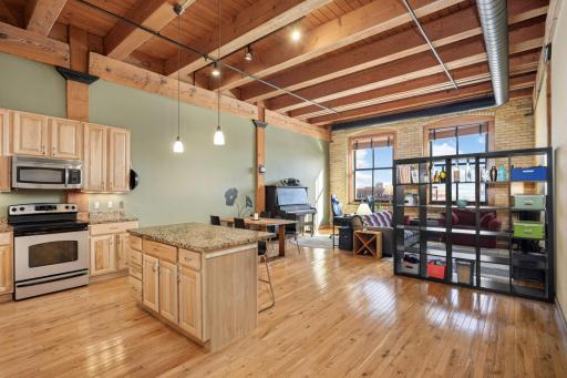 Experience the perfect blend of historic charm and modern comfort in this timeless early 1900s loft.