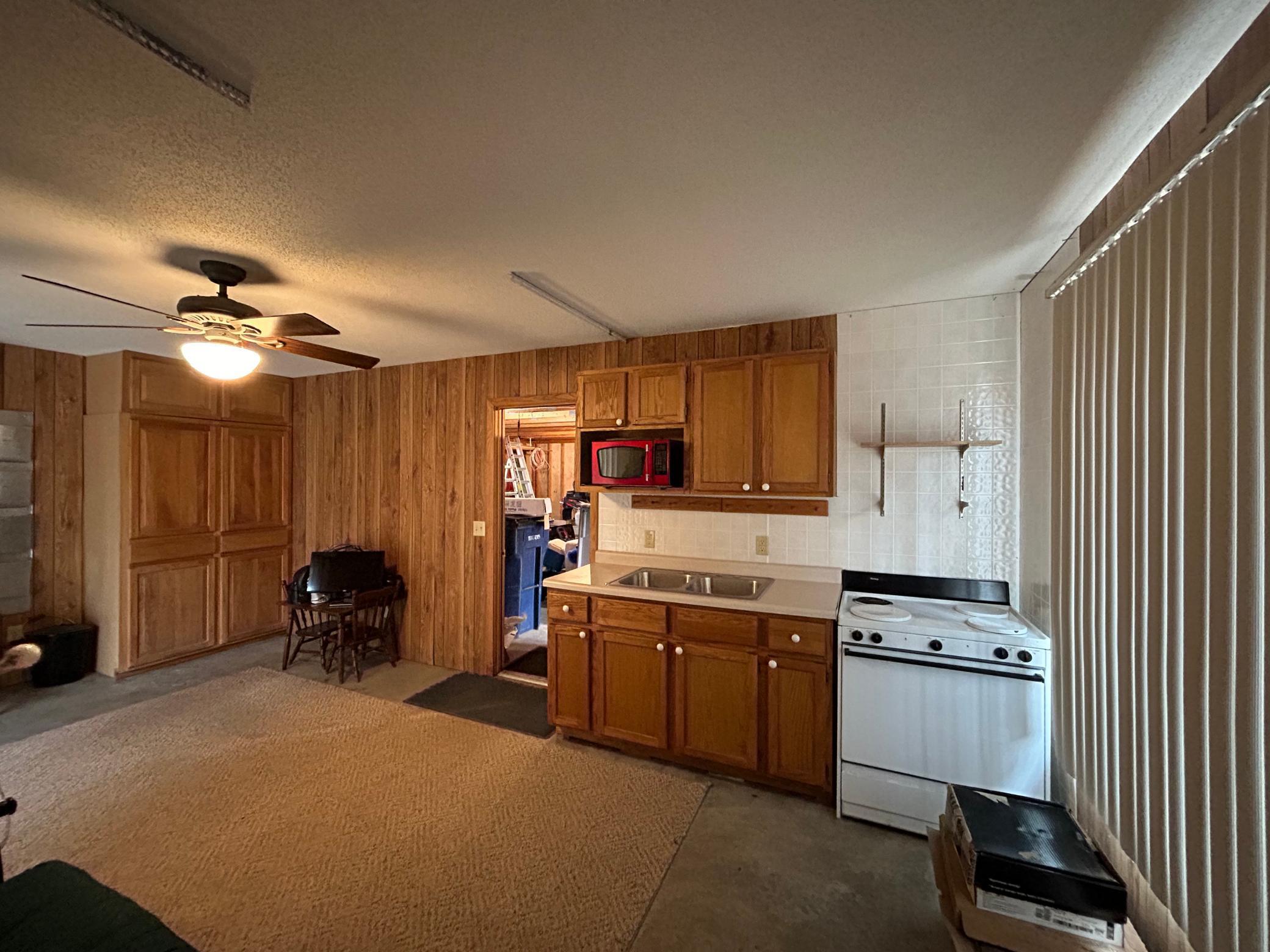 Bunkhouse living area.