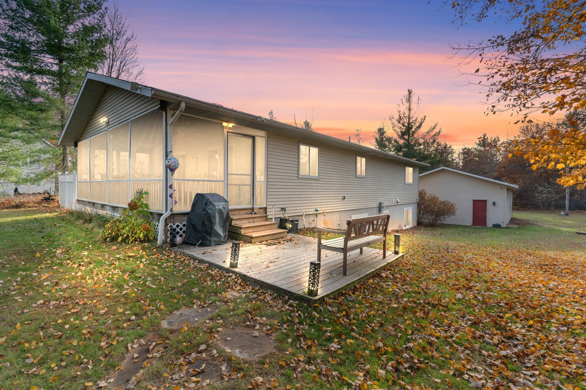 Screened porches are pretty great too.