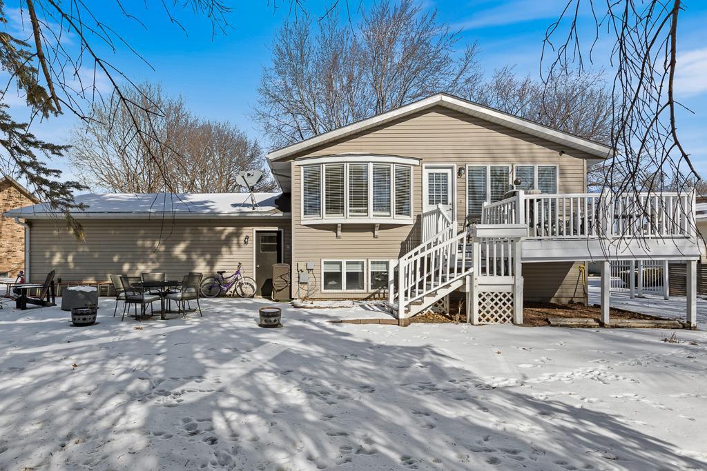 The spacious back deck and back patio are just the beginning of amazing features this home has to offer!