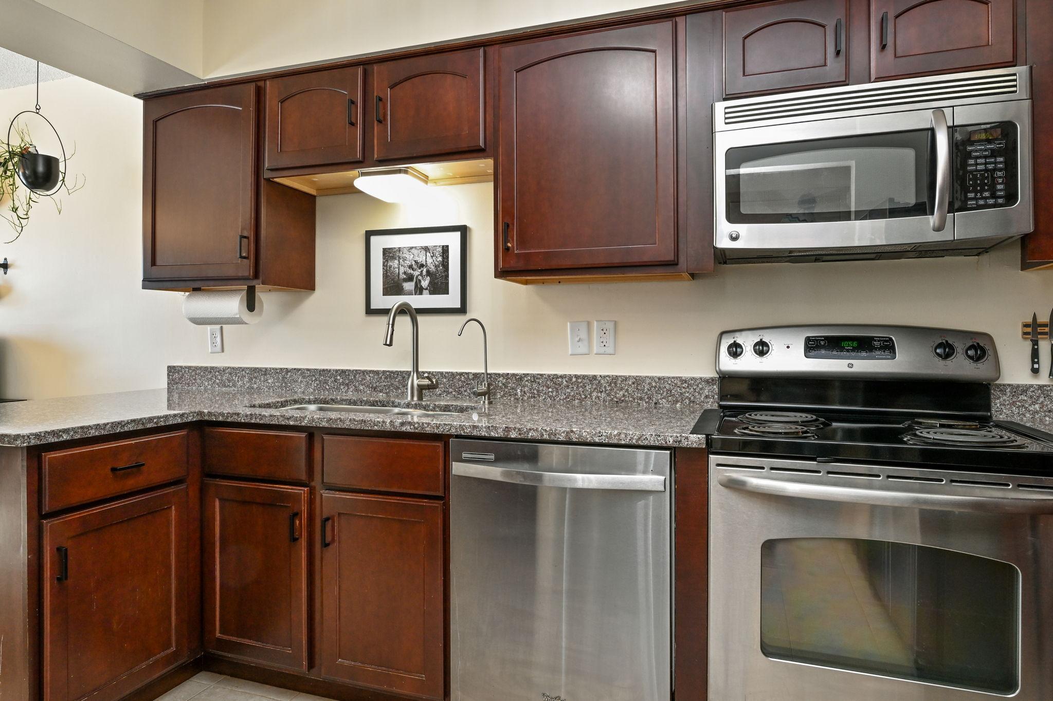 Stainless appliances