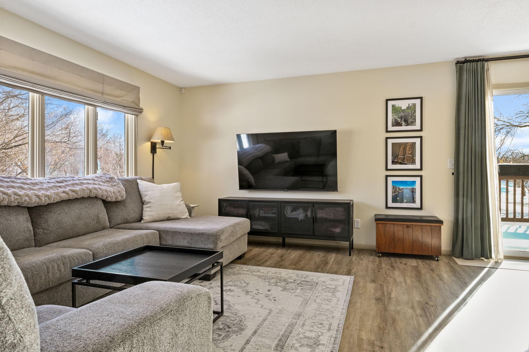 New flooring throughout