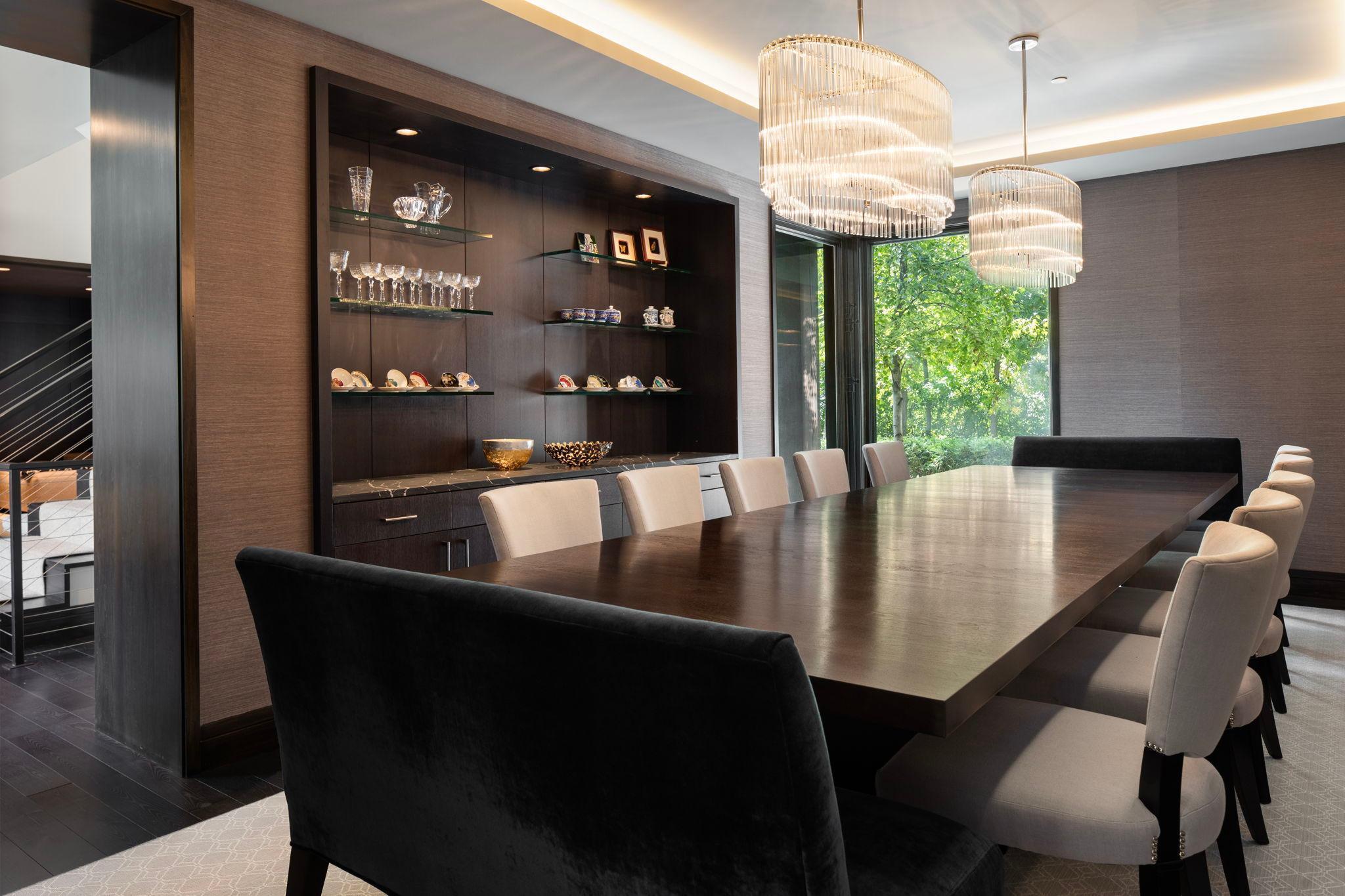 A sensational formal dining room!