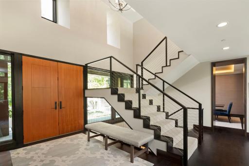 Upstairs Beckons