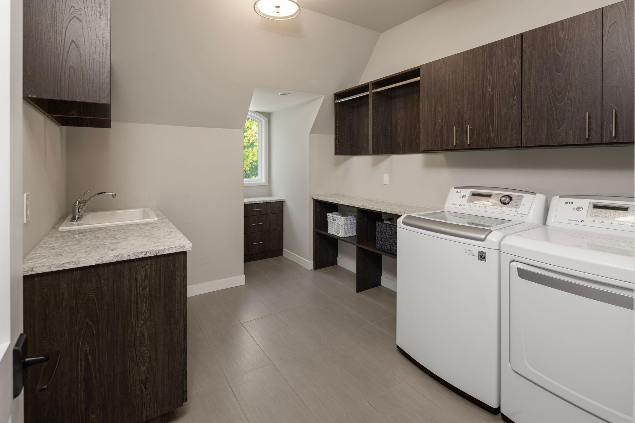 First floor laundry room
